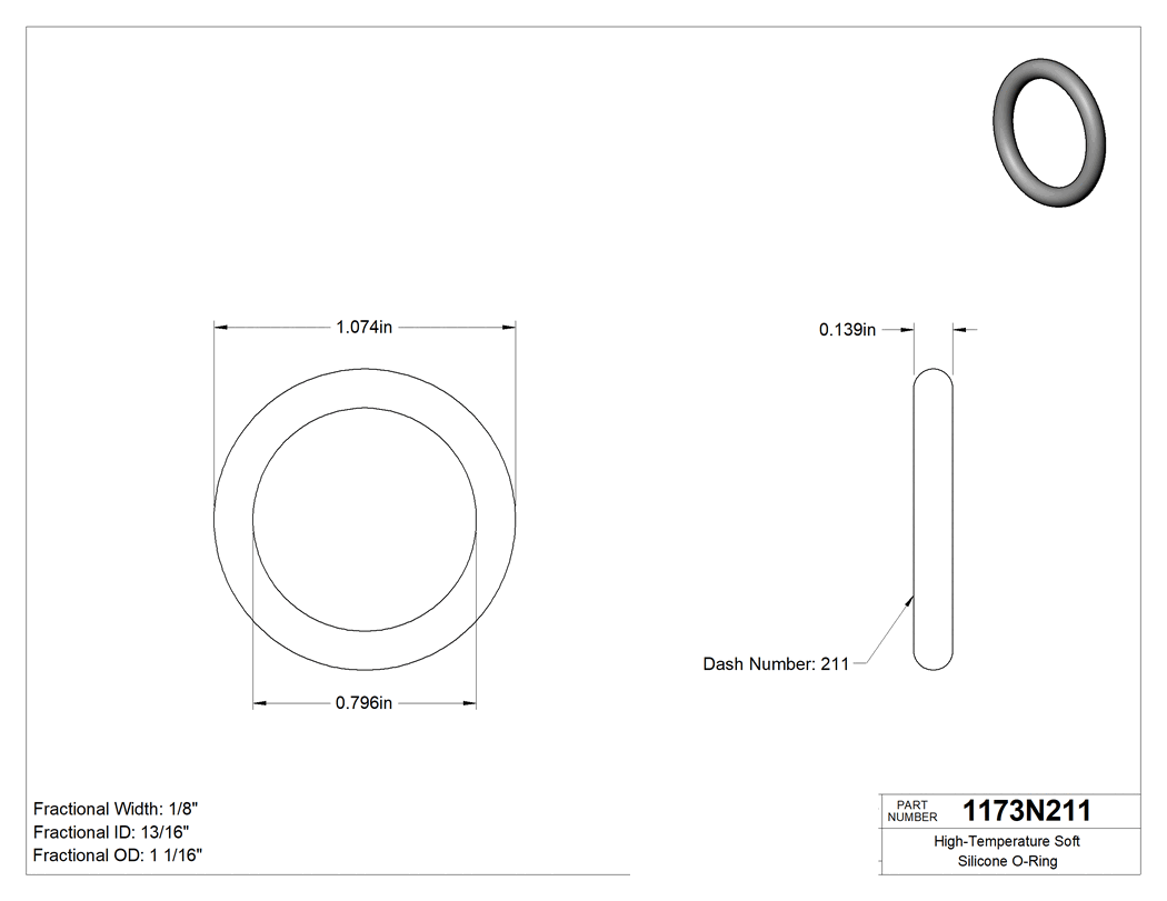 Technical drawing - 1173N211